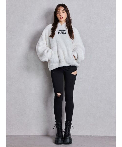 セール】Symmetry GYDAボアパーカー（パーカー）｜GYDA（ジェイダ）の