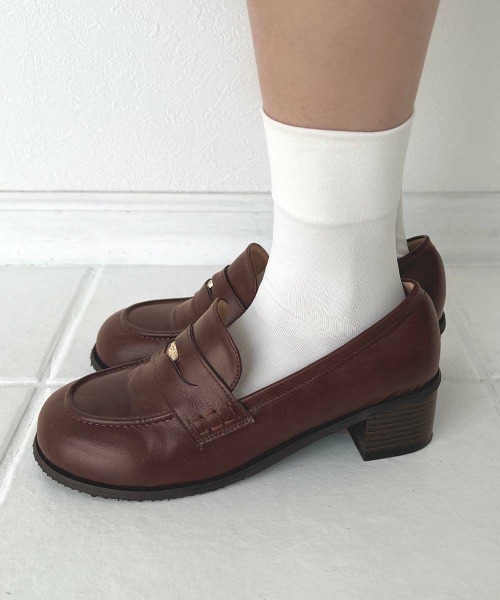 F i.n.t（フィント）の「コインローファー/fint フィント（ローファー・レディース・ブラウン/ブラック・L/M/S）」の5枚目の写真