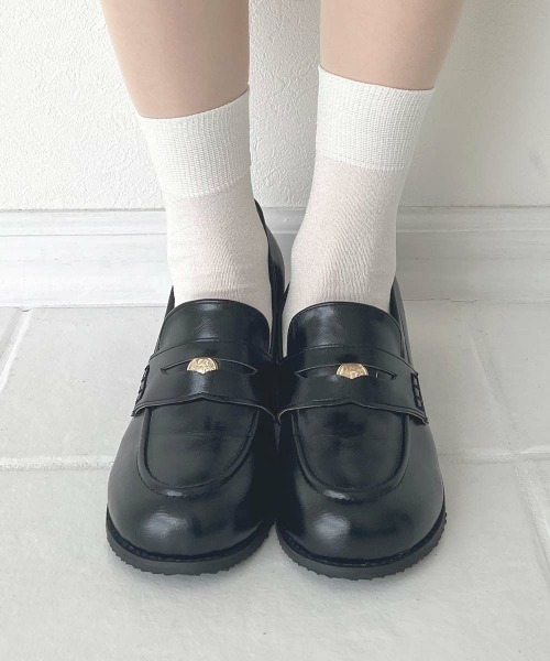 F i.n.t（フィント）の「コインローファー/fint フィント（ローファー・レディース・ブラウン/ブラック・L/M/S）」の6枚目の写真