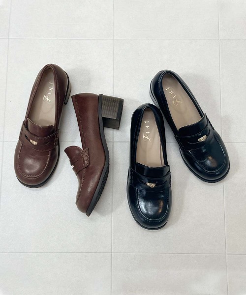 F i.n.t（フィント）の「コインローファー/fint フィント（ローファー・レディース・ブラウン/ブラック・L/M/S）」の18枚目の写真