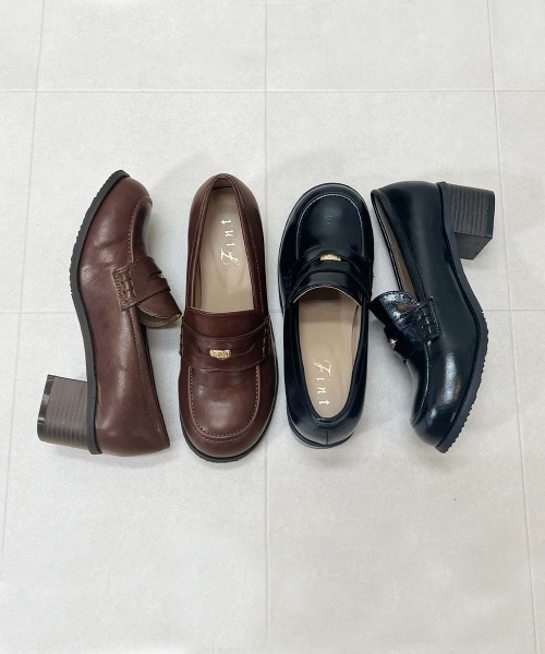 F i.n.t（フィント）の「コインローファー/fint フィント（ローファー・レディース・ブラウン/ブラック・L/M/S）」の19枚目の写真