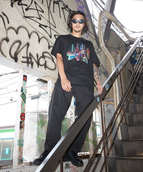 NOSTALVIA(ノスタルヴィア)の「NOSTALVIA ノスタルヴィア Ura Namba / ウラナンバ Tシャツ(Tシャツ/カットソー・メンズ・ホワイト/ブラック・SMALL/MEDIUM/LARGE/X-LARGE/XX-LARGE)」の6枚目の写真
