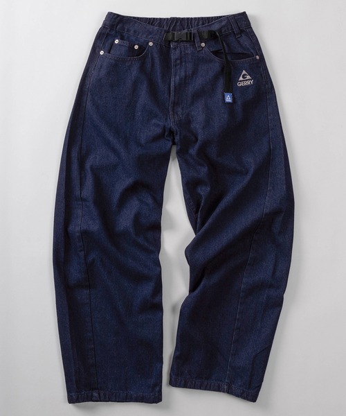 セール】【78】【GERRY/ジェリー】ブランドロゴ刺繍 デニムバレル