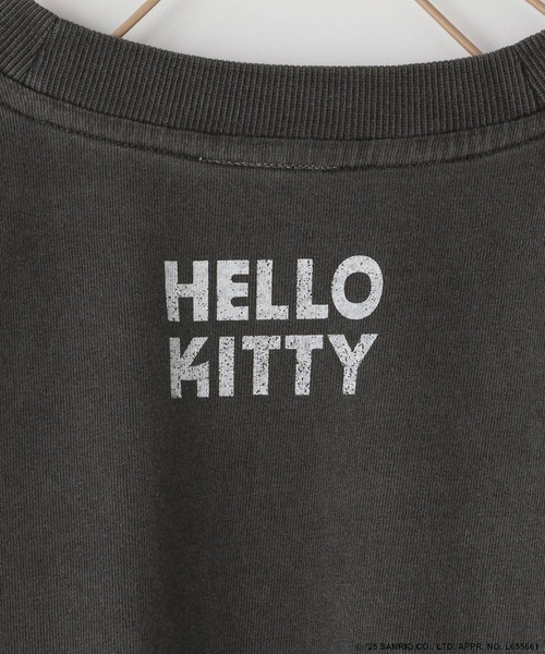 LOWRYS FARM（ローリーズファーム）の「【HELLO KITTY】ロックフリルＴシャツ　 572654（Tシャツ/カットソー・キッズ・チャコールグレー/オフホワイト・110cm/120cm/130cm/140cm/150cm）」の8枚目の写真