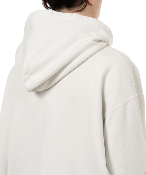 KAMIYA(カミヤ)の「“Skull Flame”Distressed Zip-up Hoodie(スウェット・メンズ・ブラック/ブラウン/ホワイト・L/M/S)」の12枚目の写真