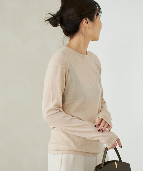 CU WO Fine Knit New プルオーバー（ニット/セーター）｜Plage