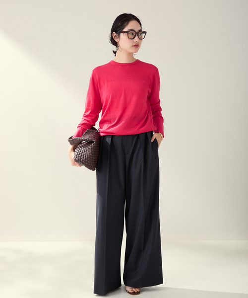 CU WO Fine Knit New プルオーバー（ニット/セーター）｜Plage