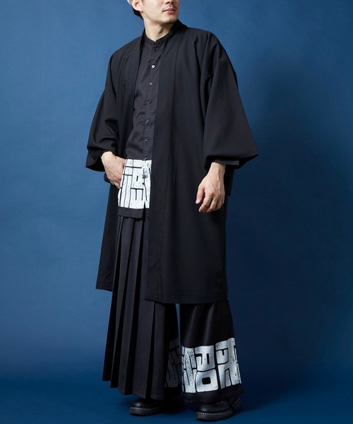 カヤ（カヤ）の「【カヤ】福字画 袴メンズパンツ（その他パンツ・メンズ・スミクロ/ベージュ/ダークネイビー・FREE）」の9枚目の写真