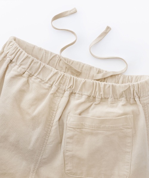 無印良品（ムジルシリョウヒン）の「婦人　ストレッチコーデュロイ　イージーストレートパンツ（その他パンツ・レディース・ネイビー/ダークグレー/スモーキーグリーン系/スモークピンク/アイボリー・XL/L/M/S）」の14枚目の写真