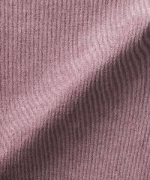 無印良品（ムジルシリョウヒン）の「婦人　ストレッチコーデュロイ　イージーストレートパンツ（その他パンツ・レディース・ネイビー/ダークグレー/スモーキーグリーン系/スモークピンク/アイボリー・XL/L/M/S）」の13枚目の写真