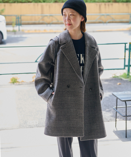 25AW新作］スーパーファインビーバーハーフコート（その他