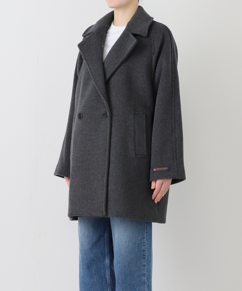 美品★ジャーナルスタンダードレリューム 　スーパーファインビーバースタンドコート JOURNAL STANDARD relume（ジャーナルスタンダード レリューム）の