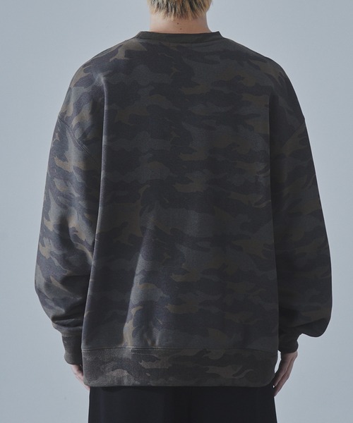 SLICK(スリック)の「【SLICK/スリック】Camouflage Print Sweatshirt/カモフラージュスウェットプルオーバー / ヘビィーウェイト/セットアップ(スウェット・メンズ・ウッドランド/リアルツリーカモ・1/2/3)」の11枚目の写真