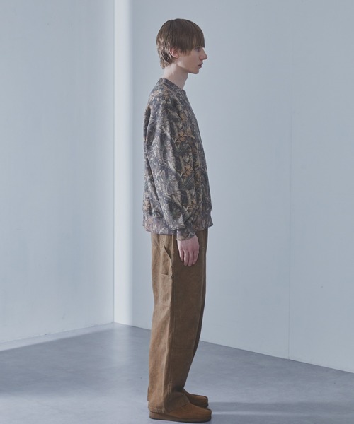 SLICK(スリック)の「【SLICK/スリック】Camouflage Print Sweatshirt/カモフラージュスウェットプルオーバー / ヘビィーウェイト/セットアップ(スウェット・メンズ・ウッドランド/リアルツリーカモ・1/2/3)」の6枚目の写真