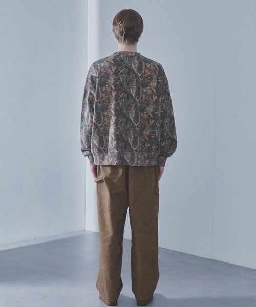 SLICK(スリック)の「【SLICK/スリック】Camouflage Print Sweatshirt/カモフラージュスウェットプルオーバー / ヘビィーウェイト/セットアップ(スウェット・メンズ・ウッドランド/リアルツリーカモ・1/2/3)」の7枚目の写真