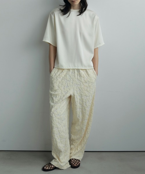 セール】Jacquard Rough Pants（その他パンツ）｜anuke（アンヌーク
