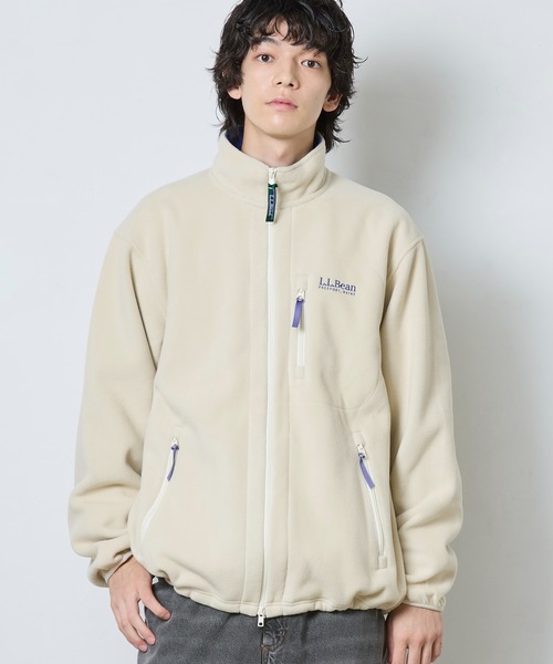 L.L.Bean(エルエルビーン)の「【JAPAN EDITION】ソロン・フリース・フルジップ・ジャケット(その他アウター・メンズ・レッド系その他/アイボリー/ブラック・MEDIUM/LARGE/SMALL)」の18枚目の写真