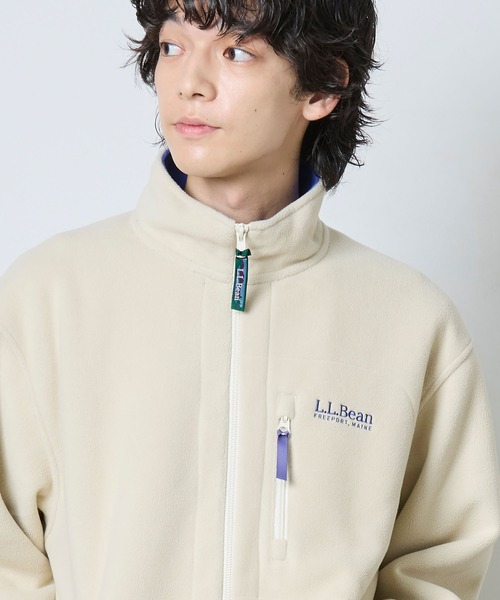 L.L.Bean(エルエルビーン)の「【JAPAN EDITION】ソロン・フリース・フルジップ・ジャケット(その他アウター・メンズ・レッド系その他/アイボリー/ブラック・MEDIUM/LARGE/SMALL)」の17枚目の写真
