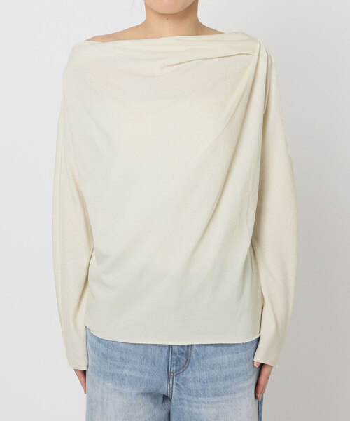 plage(プラージュ)の「GREYCHORD / グレーコード 別注 ROSIE トップス(Tシャツ/カットソー・レディース・ホワイト系その他/ライトグレー・FREE)」の4枚目の写真
