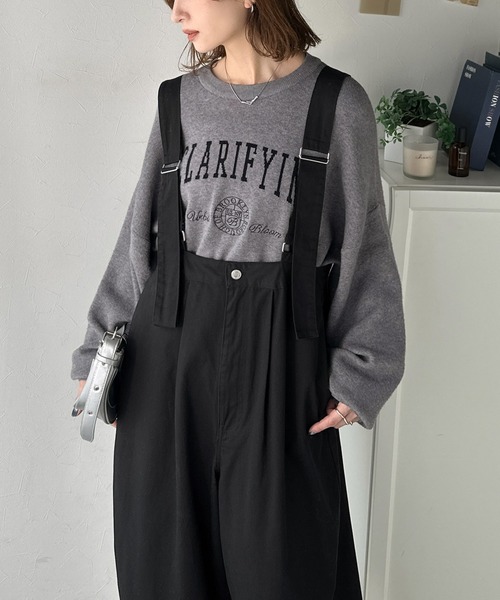 Java（ジャバ）の「《JaVaジャバコラボ》着心地抜群でオールシーズン使える！綿100%　タック入りバレルレッグサロペット（サロペット/オーバーオール・レディース・ワンウォッシュ/ベージュ/ブラック・MEDIUM/LARGE/X-LARGE/SMALL）」の7枚目の写真