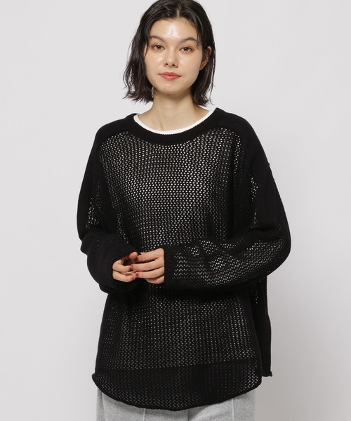 ニコアンド ２wayナンバリングプルオーバー ネイビー 新品タグ付き 2WAYナンバリングプルオーバー（Tシャツ/カットソー）｜niko and