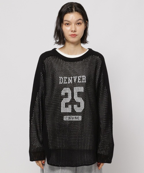 新品❤️マークアンドロナ❤️プルオーバー 2WAYナンバリングプルオーバー（Tシャツ/カットソー）｜niko and