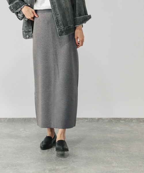 GLOBAL WORK（グローバルワーク）の「スウェットライクニットナロースカート/571364（スカート・レディース・ボルドー/ブラウン/ブラック/グレー・SMALL/MEDIUM/LARGE）」の20枚目の写真