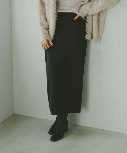 GLOBAL WORK（グローバルワーク）の「スウェットライクニットナロースカート/571364（スカート・レディース・ボルドー/ブラウン/ブラック/グレー・SMALL/MEDIUM/LARGE）」の19枚目の写真
