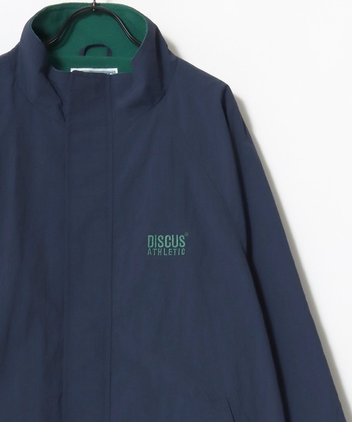 DISCUS（ディスカス）の「DISCUS/ディスカス Fleece Lining Nylon Jacket/オーバーサイズ 裏フリース ナイロンジャケット/トラックジャケット/ブルゾン/レディース メンズ（ナイロンジャケット・レディース・ブラック/ベージュ/ネイビー/アイボリー・LL/M/L）」の17枚目の写真