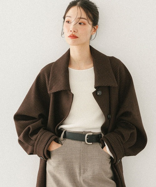 Heather（ヘザー）の「袖フレアピタニット　598470（ニット/セーター・レディース・ブラック/ベージュ/グレー/アイボリー・FREE）」の12枚目の写真