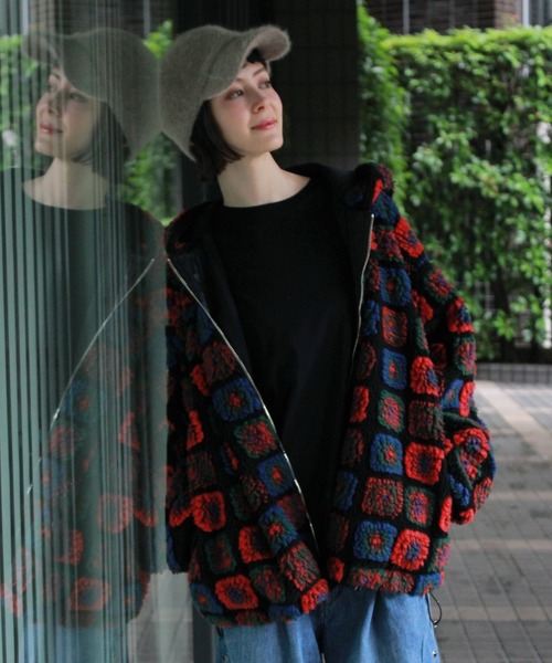 H.A.K（ハク）の「サイロプレミアム天竺＋チュールレースインナーブラウス（Tシャツ/カットソー・レディース・カーキ/ブラック/ホワイト・FREE）」の4枚目の写真