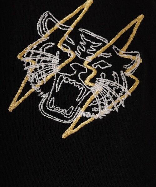 Dessin（デッサン）の「【ユニセックス/リンクコーデ】刺繍Tシャツ（Tシャツ/カットソー・レディース・ホワイト系/ブラック/グレー・01/02/03/04）」の15枚目の写真