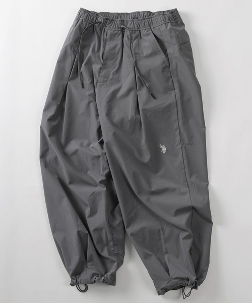 U.S. POLO ASSN.(ユーエスポロアッスン)の「【78】【U.S. POLO ASSN./ユーエスポロアッスン】ワンポイントロゴ タックバルーンパンツ(チノパンツ・メンズ・ベージュ/ネイビー/グレー/ブラック・M/L/XL)」の3枚目の写真