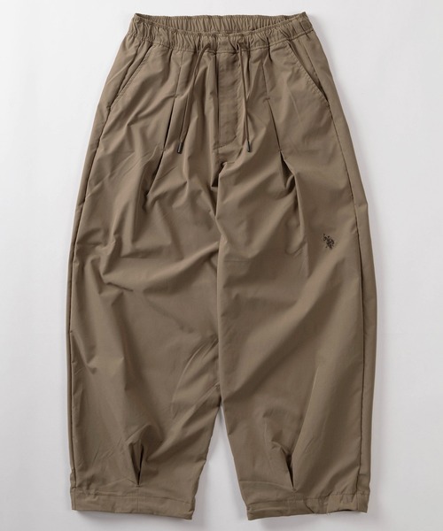 U.S. POLO ASSN.(ユーエスポロアッスン)の「【78】【U.S. POLO ASSN./ユーエスポロアッスン】ワンポイントロゴ タックバルーンパンツ(チノパンツ・メンズ・ベージュ/ネイビー/グレー/ブラック・M/L/XL)」の6枚目の写真