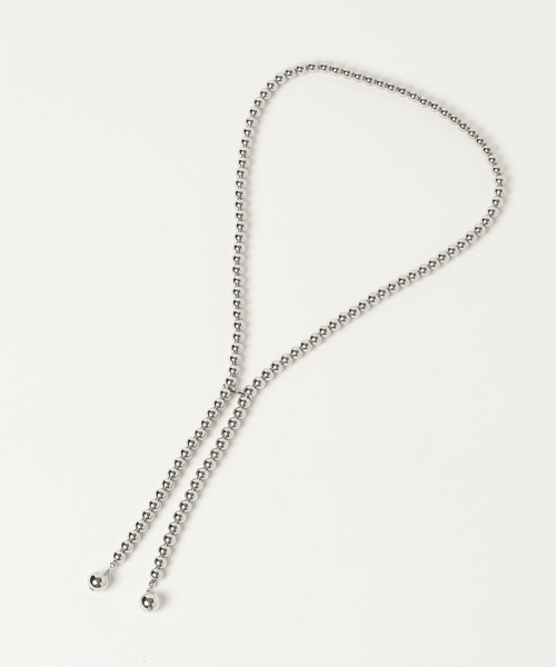 HARE（ハレ）の「パールタイネックレス(HARE)（ネックレス・レディース・シルバー/オフホワイト・FREE）」の8枚目の写真