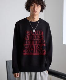 PBLIM | 《UNISEX》グッドレターニット(ニット/セーター)