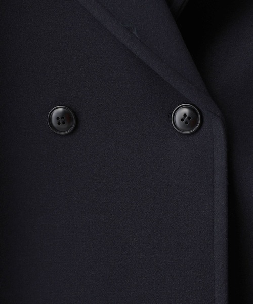 FOUND GOOD（ファウンドグッド）の「ウーリーテックPコート（その他アウター・レディース・ネイビー/ブラウン系3/グレー系5・L/M/S）」の18枚目の写真