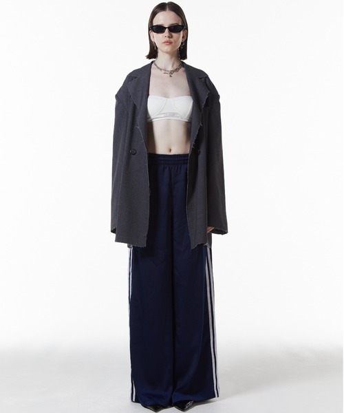 JOSE MOON（ジョゼムーン）の「OVER SILHOUETTE JACKET/オーバーシルエットジャケット（テーラードジャケット・レディース・グレー/ブラック/その他・FREE）」の9枚目の写真