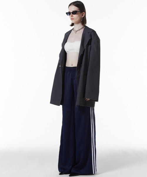 JOSE MOON（ジョゼムーン）の「OVER SILHOUETTE JACKET/オーバーシルエットジャケット（テーラードジャケット・レディース・グレー/ブラック/その他・FREE）」の5枚目の写真