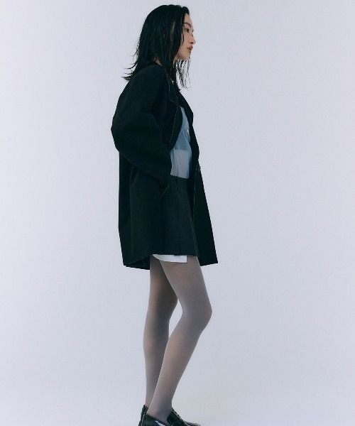 JOSE MOON（ジョゼムーン）の「OVER SILHOUETTE JACKET/オーバーシルエットジャケット（テーラードジャケット・レディース・グレー/ブラック/その他・FREE）」の20枚目の写真