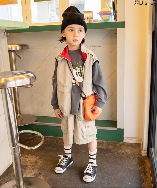 BREEZE（ブリーズ）の「B NEWJACK ドローコードショルダーバッグ（ショルダーバッグ・キッズ・ブラック/オレンジ・FREE）」の10枚目の写真