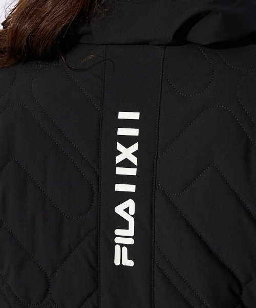 FILAGOLF/フィラゴルフ】レディースニット×中綿ブルゾン｜蓄熱