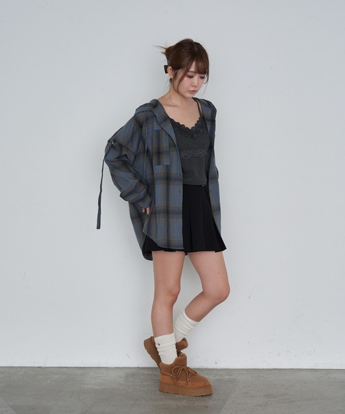 RAY CASSIN(レイカズン)の「厚底スノーブーツ(ブーツ・レディース・ベージュ/キャメル/ブラック・S/M/L)」の8枚目の写真