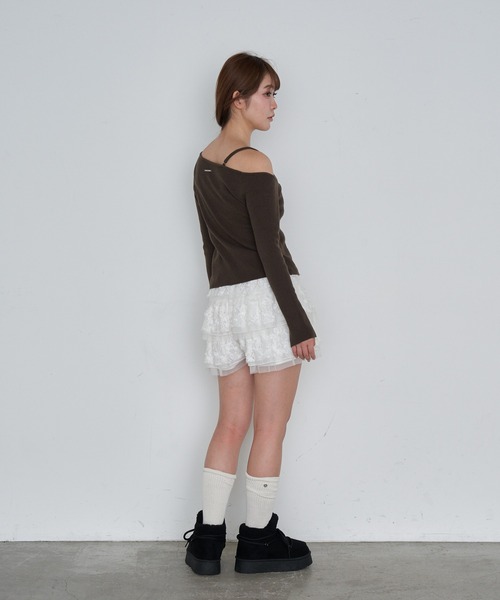 RAY CASSIN(レイカズン)の「厚底スノーブーツ(ブーツ・レディース・ベージュ/キャメル/ブラック・S/M/L)」の22枚目の写真