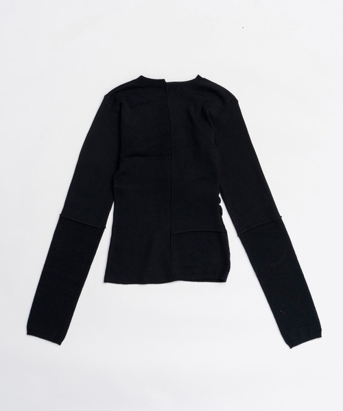 PRANK PROJECT(プランクプロジェクト)の「ランダムボタンニットトップ / Random Button Knit Top(ニット/セーター・レディース・ピンク/チャコールグレー/ブラック・FREE)」の22枚目の写真