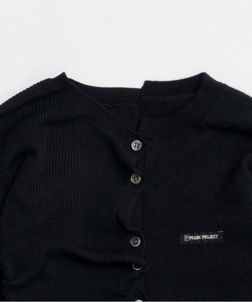 Pre-Order】ランダムボタンニットトップ / Random Button Knit Top