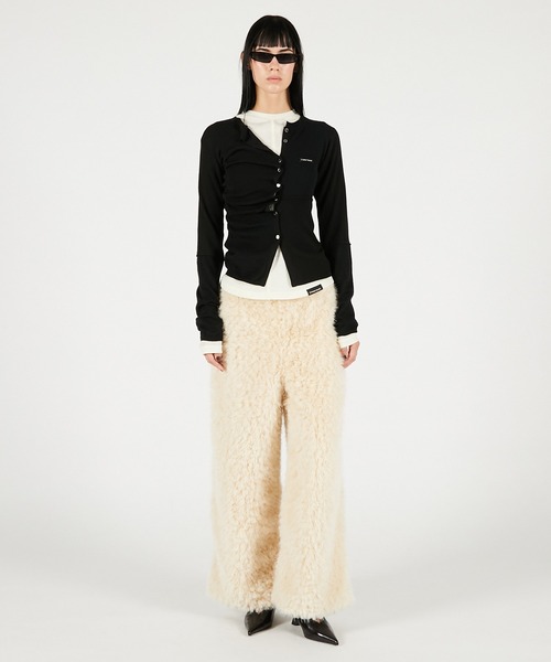 Pre-Order】ランダムボタンニットトップ / Random Button Knit Top