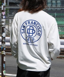 《BEN DAVIS》PRINT LONG SLEEVE TEE