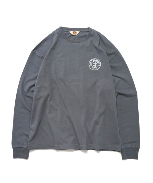 BEN DAVIS(ベンデイビス)の「《BEN DAVIS》PRINT LONG SLEEVE TEE(Tシャツ/カットソー・メンズ・ホワイト/ブラック・MEDIUM/LARGE/X-LARGE/SMALL)」の6枚目の写真