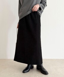 fredy emue | 起毛ツイルＩラインスカート(スカート)